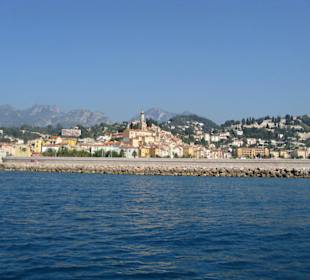 Hafenmole Menton
