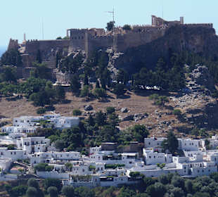 Lindos die Akropolis