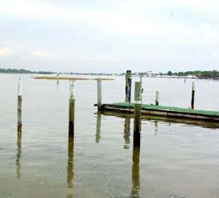Am Ende von Bibione Yachthafengebiet