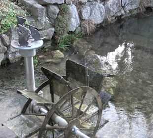 Wasserrad am Glemsbach Glems