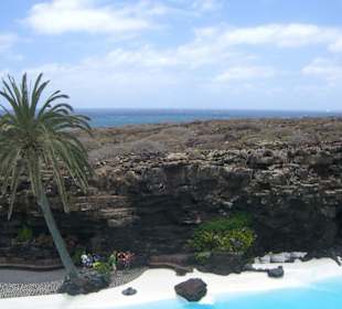 Gartenanlage von oben