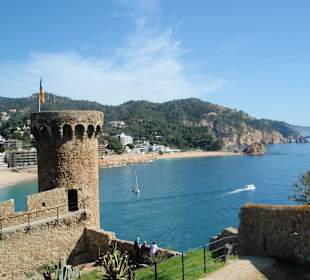 Zamek Tossa de mar