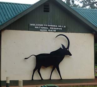 Eingang Shimba Hills