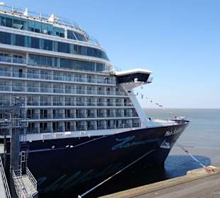 Blick von der Besuchergalerie des Cruise Center