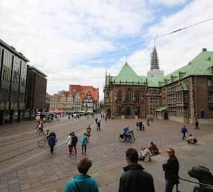 Blick von den Domtreppen