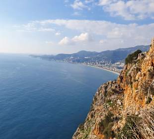 Burg Alanya - Blick auf das Meer