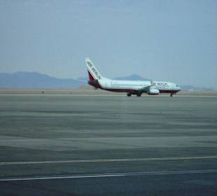 Vor dem Heimflug mit Air Berlin nach Nürnberg