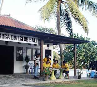 Unser Divecenter in Candidasa / Bali