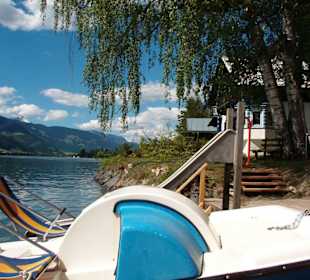 Tretboot am Zeller See