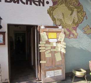 So sieht die Speisekarte aus
