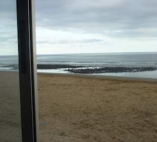 Restaurant mit Blick zum Meer