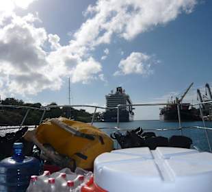 Im Hafen von La Romana