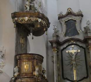 Besichtigung der Kirche St. Jakob in Bad Kissingen