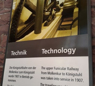 Maschinenraum Königstuhlbahn