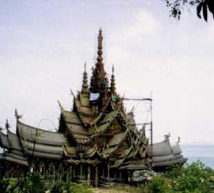 Der Holztempel