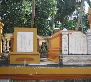 Gräber der Mönche die einst im ...