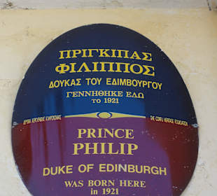Prinz Philip ist m Schloss Mon Repos geboren