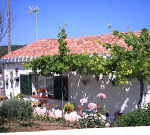 Eines der schönen Häuser in Es Grau