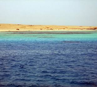  Foto der Giftun Inseln vom Boot aus fotografiert