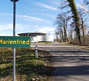 Marienfried westliche Zufahrt