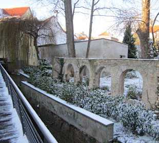 Festung im Winter, an der Queich