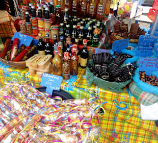 Impressionen vom Markt in Sainte-Anne