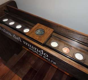 Salzproben aus aller Welt