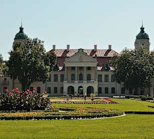 Pałac Zamoyskich w Kozłówce/elewacja zachodnia