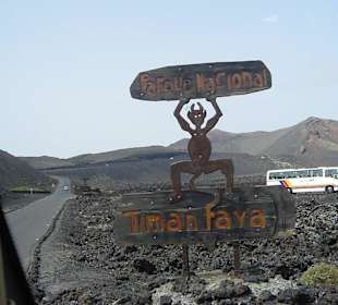 Einfahrt zum Nationalpark