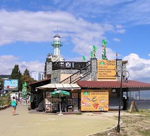 Restaurant auf der Partymeile