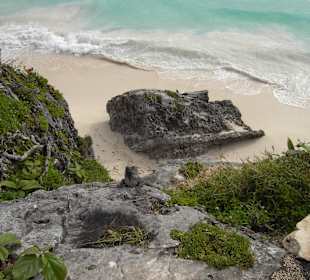 Strand Tempelstrand Tulum