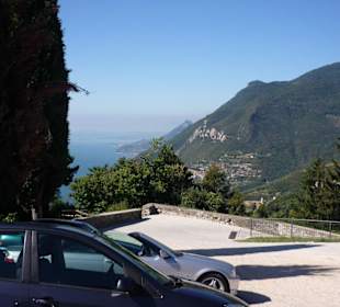 Parkplatz vor der Wallfahrtskirche