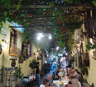 So lässt es sich speisen (Altstadt Rethymnon)