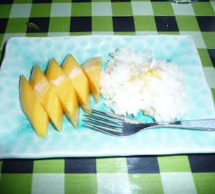 Sticky Rice mit Mango