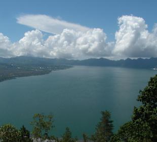 Blick auf den Vulkansee