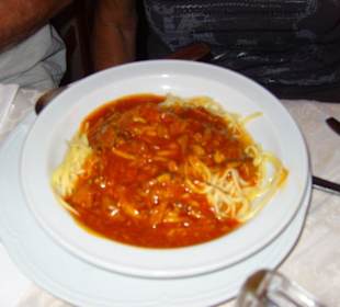 Ein Hauptgericht, Spagetti mit Thunfischsauce