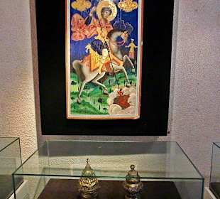 Ausstellungsstücke im Museum