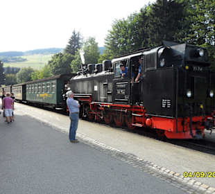 Im Bahnhof Oberwiesenthal