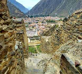 Inka Stätte Ollantaytambo
