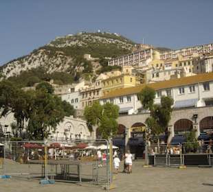 Im Zentrum Gibraltars