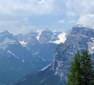 Blick zum Sassongher