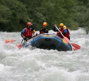 Rafting auf der Mölln in Östereich