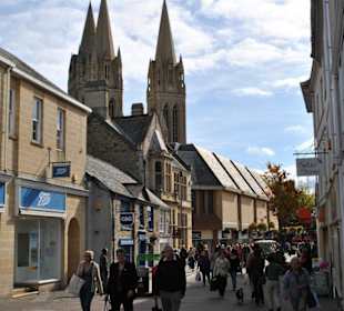 Überall die Kathedrale sichtbar