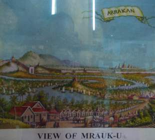 Bild von Mrauk U (Arrakan) v. Jahr 1676