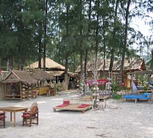 Platz zum nächtlichen Träumen am Strand