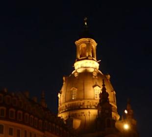 Die Frauenkirche bei Nacht