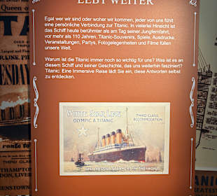 Titanic: Eine Immersive Reise