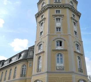 Rückseite vom Schloss von Karlsruhe