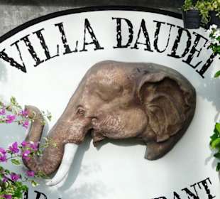 Das Lokal liegt etwas versteckt