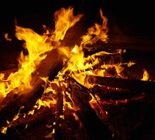 Feuerstellen überall